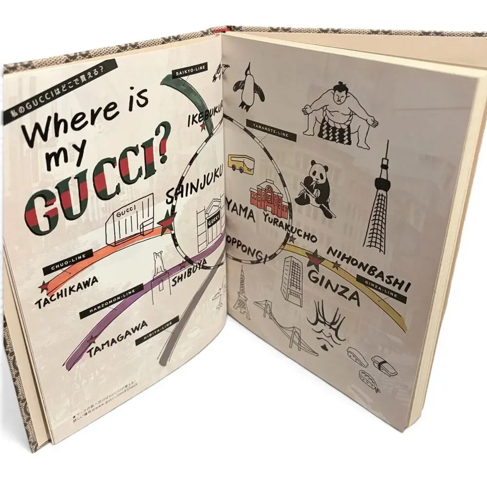 Gucci GG Supreme Courrier Space Notebook Journal UFO Saturn Patch